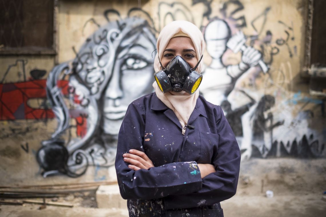 Graffiti într-un scop nobil