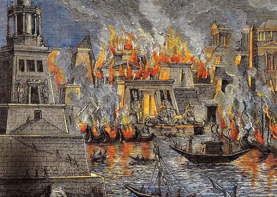 Biblioteca din Alexandria: istorie și legendă
